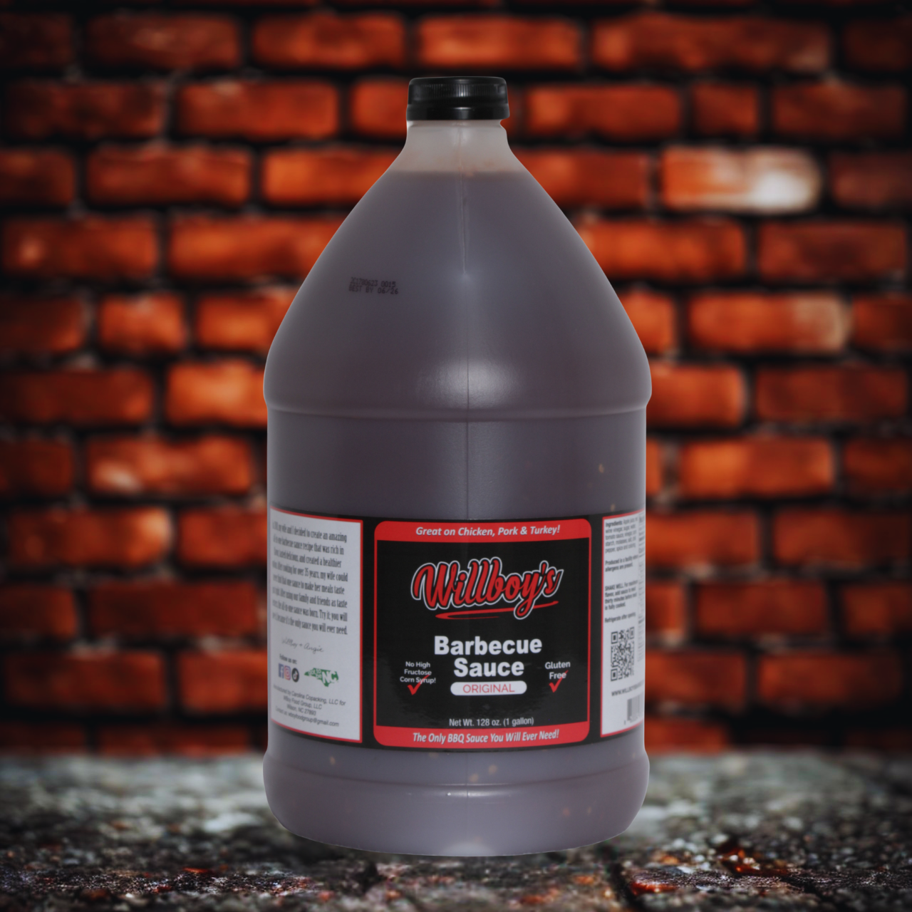 Willboy's Original Barbecue Sauce - Gallon Size